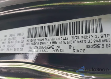 2017 Jeep Wrangler Unlimited Sport 4X4 из США, поврежденный, VIN 1C4BJWDG5HL652039